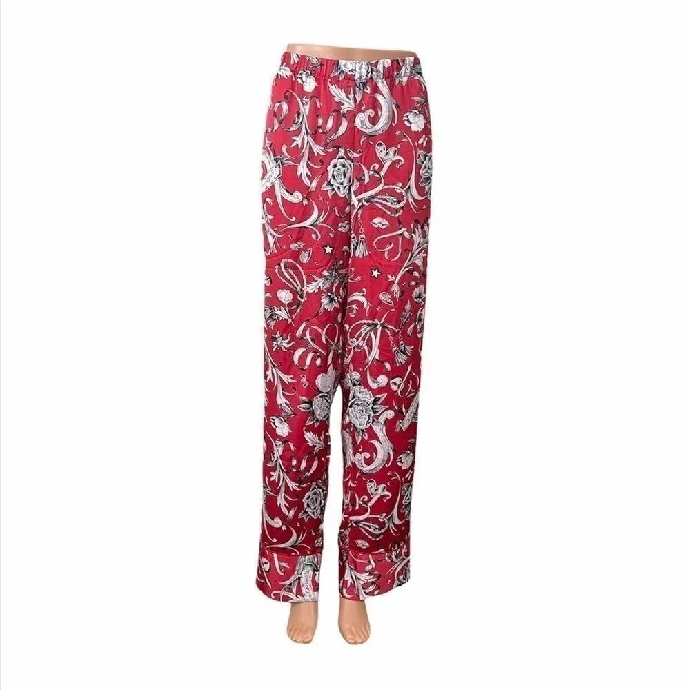 Victoria’s Secret Satin floral pajamas pants